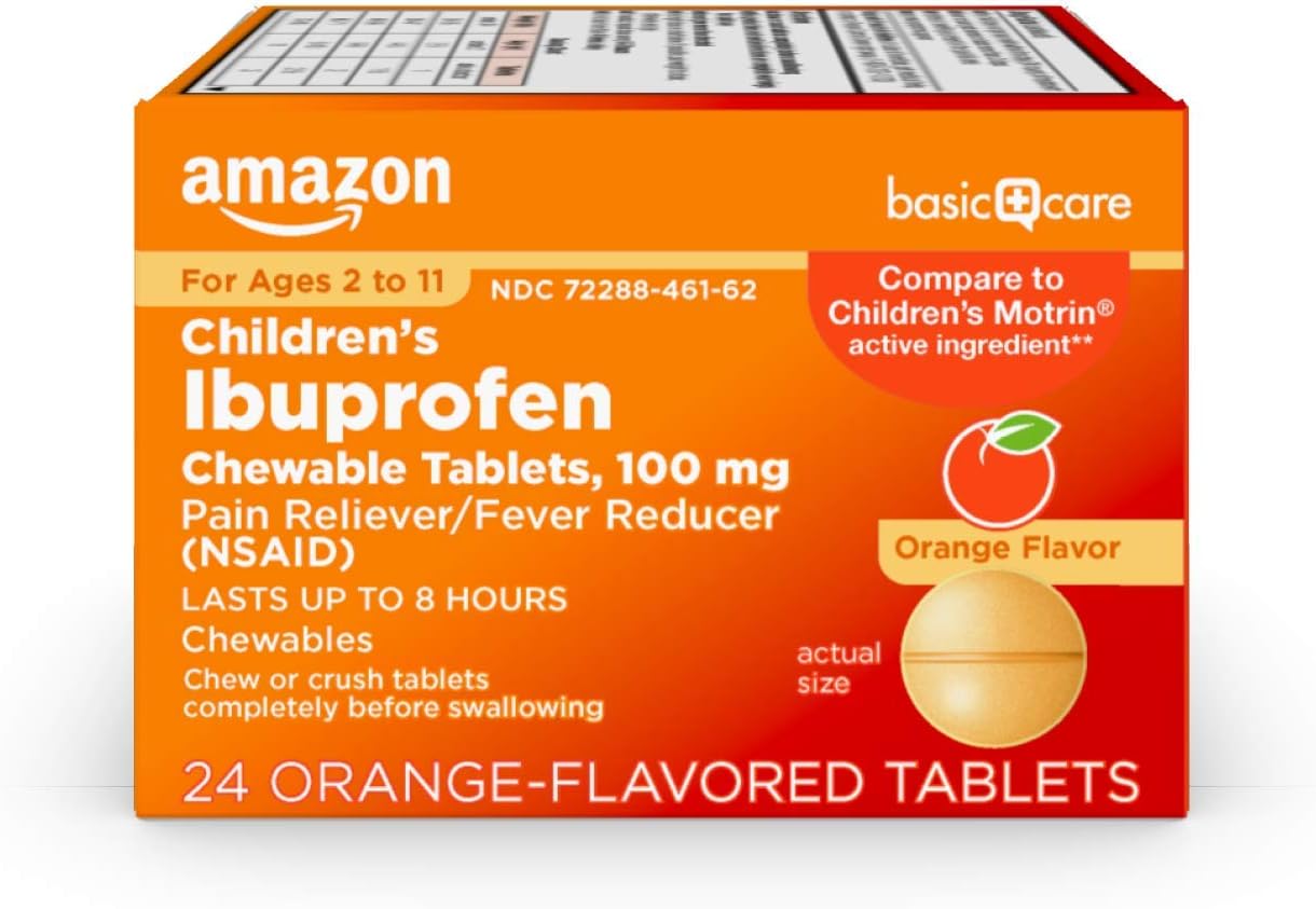 Unlock Comfort and Relief with Basic Care Strength Ibuprofen Tablets!