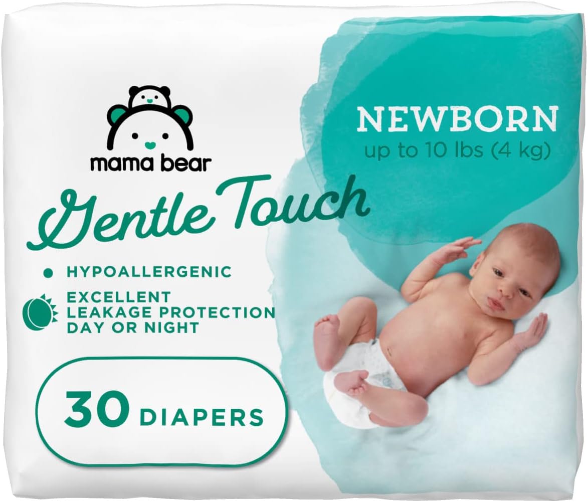 Discover Ultimate Comfort and Protection with Amazon Brand Gentle Diapers for Newborns